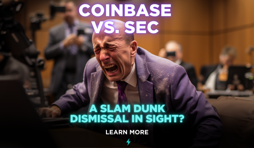 Coinbase MOVES to Dismiss SEC lawsuit, Claiming Crypto Lies Outside Regulator’s Dominance